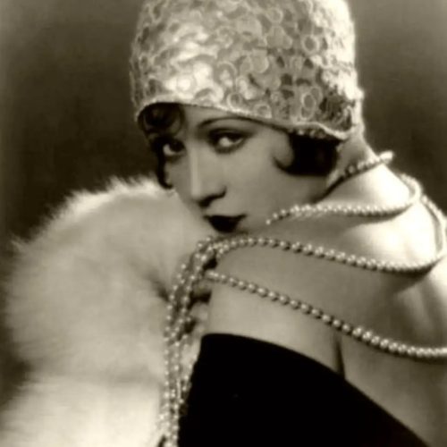 Draped in Luxurious Pearls