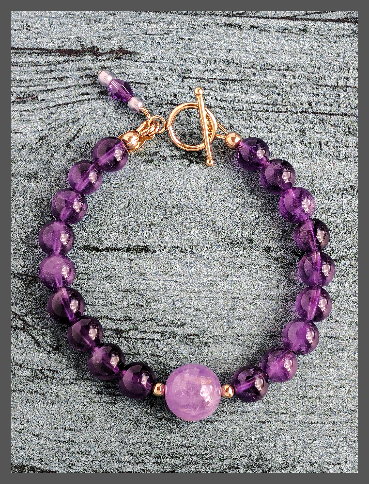 Amethyst Allure Bracelet