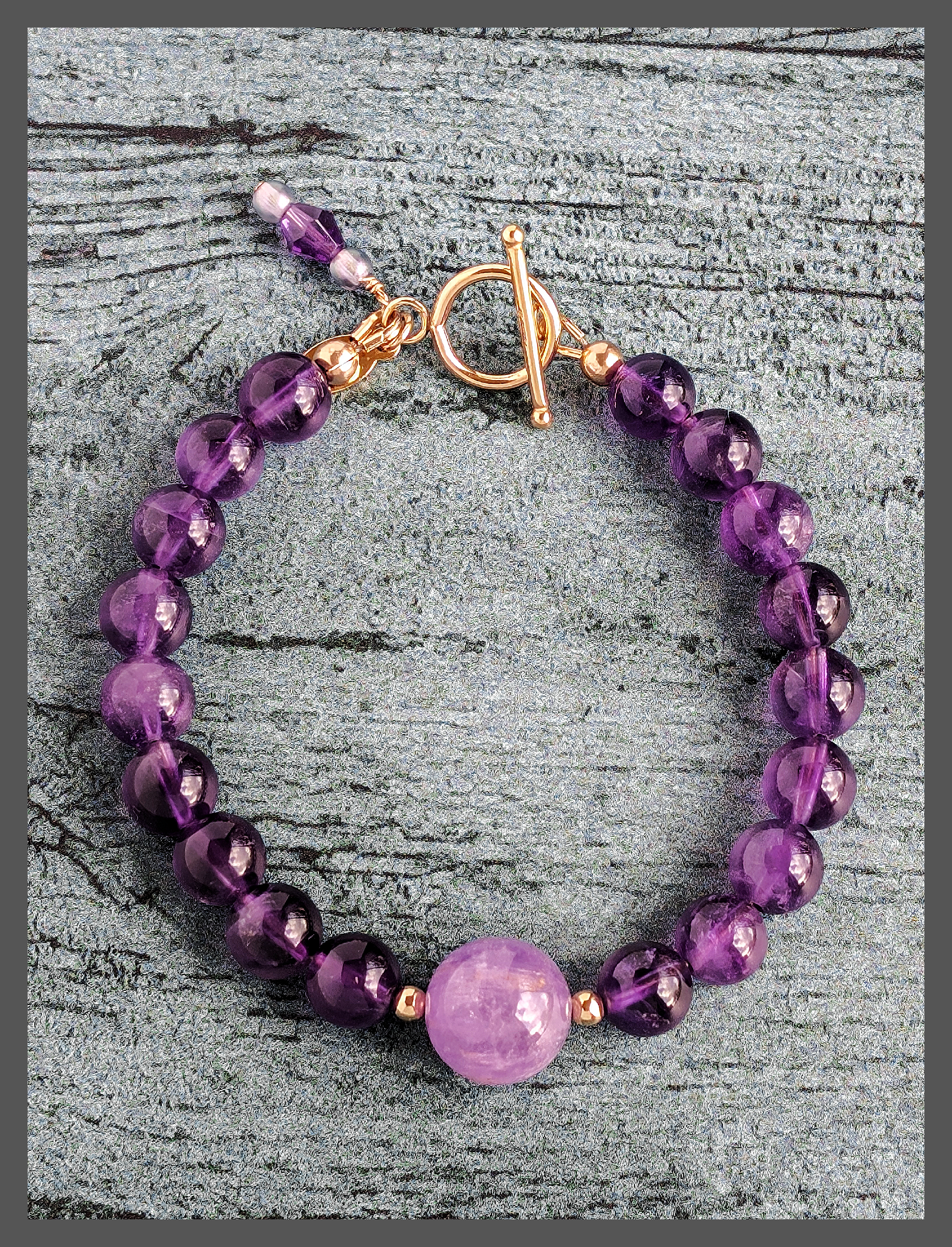 Amethyst Allure Bracelet