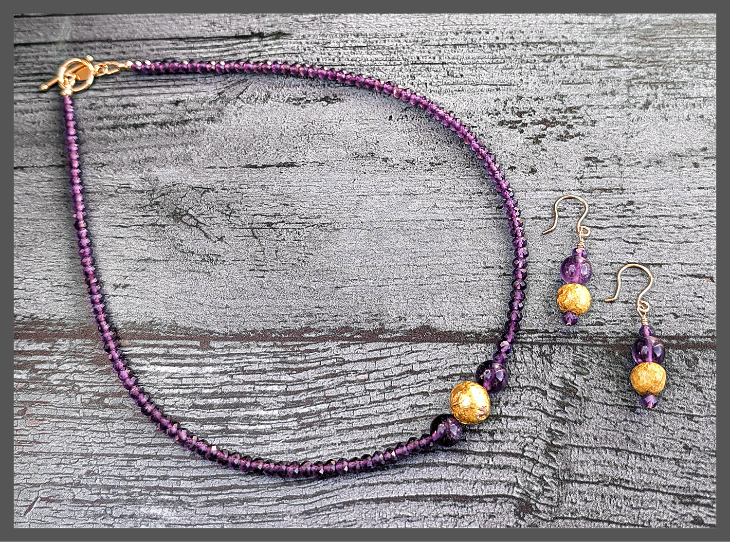 Amethyst Glow Earrings