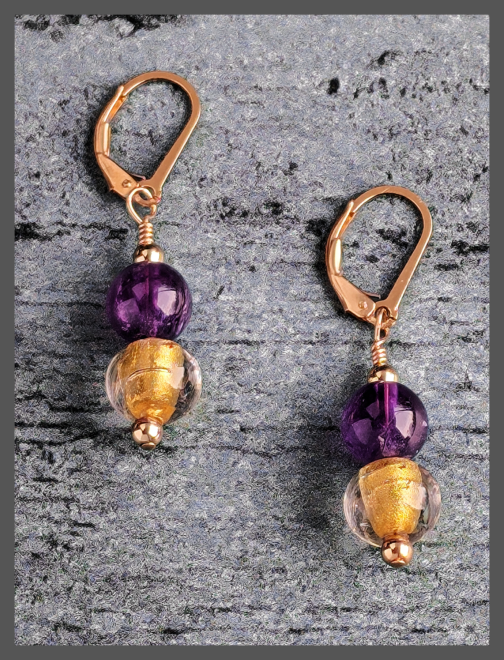 Amethyst Magic Earrings