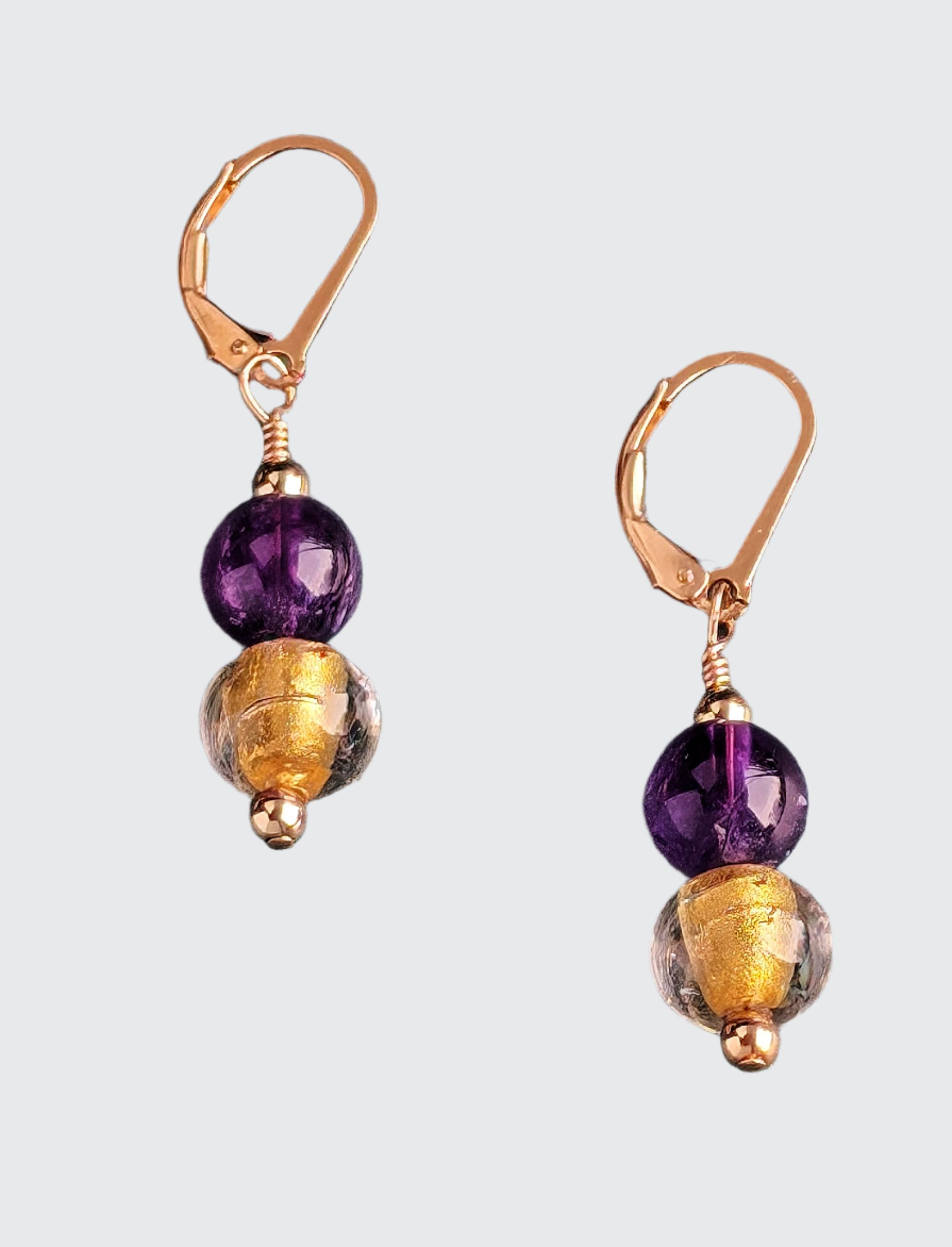 Amethyst Magic Earrings
