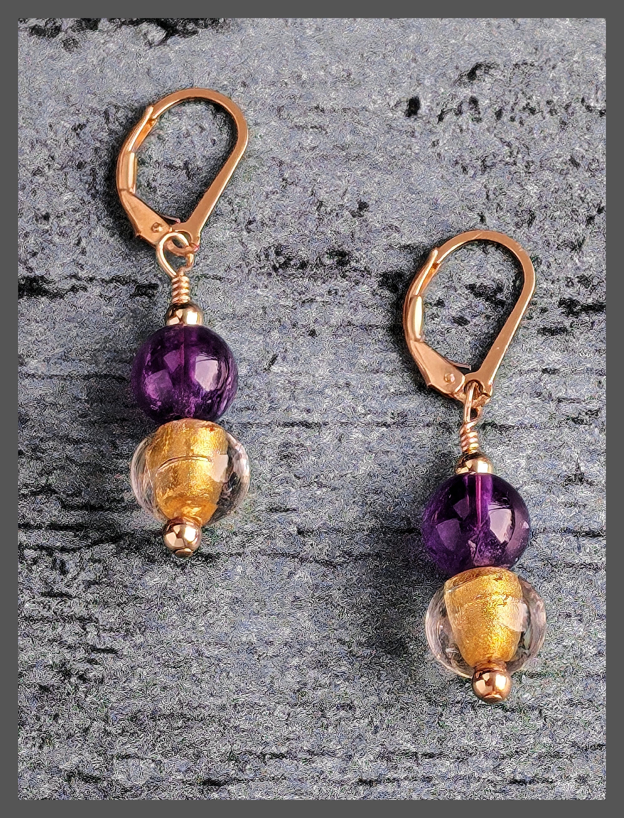 Amethyst Magic Earrings