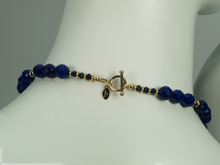 Load image into Gallery viewer, Luxurious Lapis and Gold Necklace - SOLD