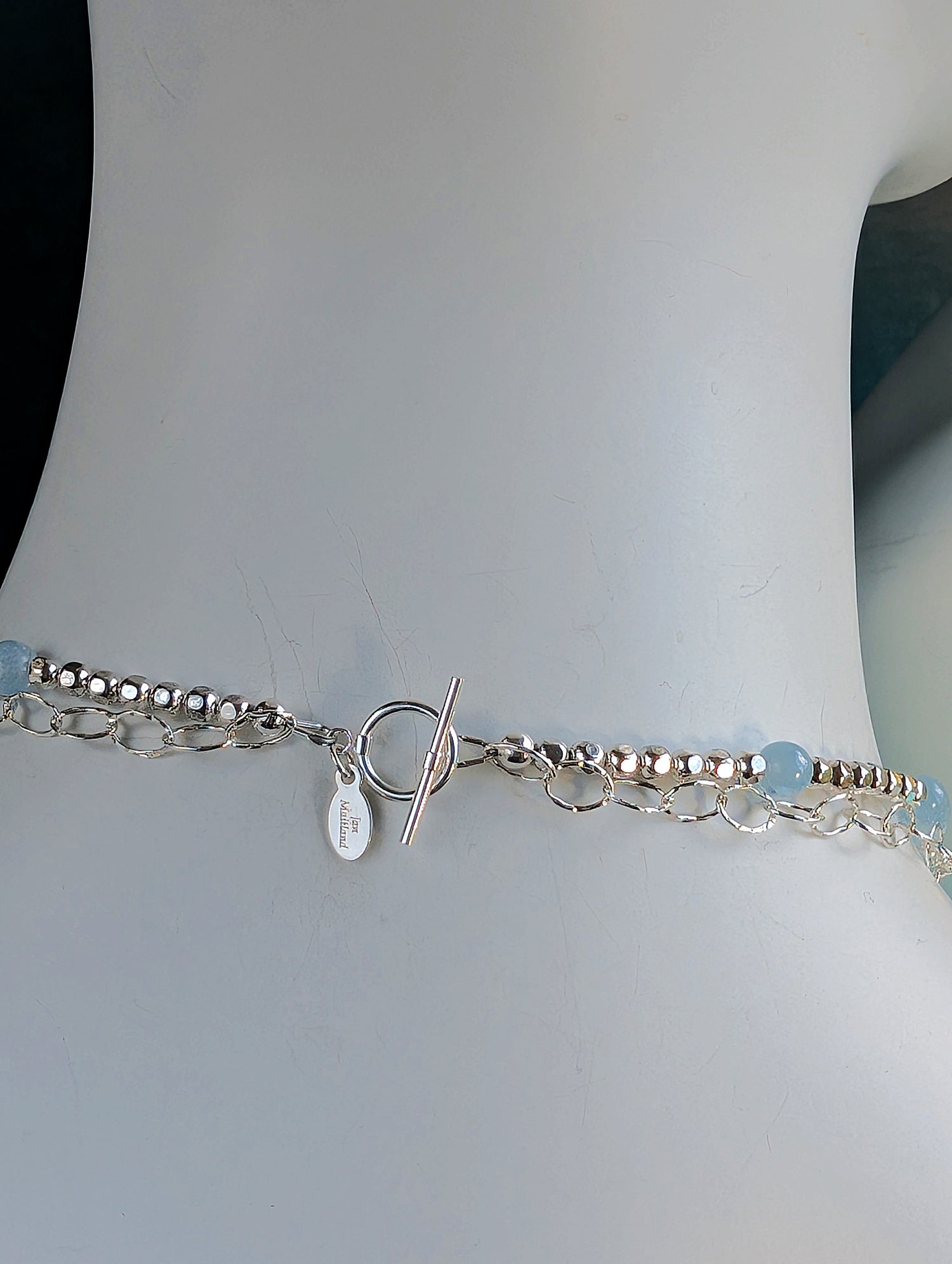 "Pisces" Aquamarine Necklace