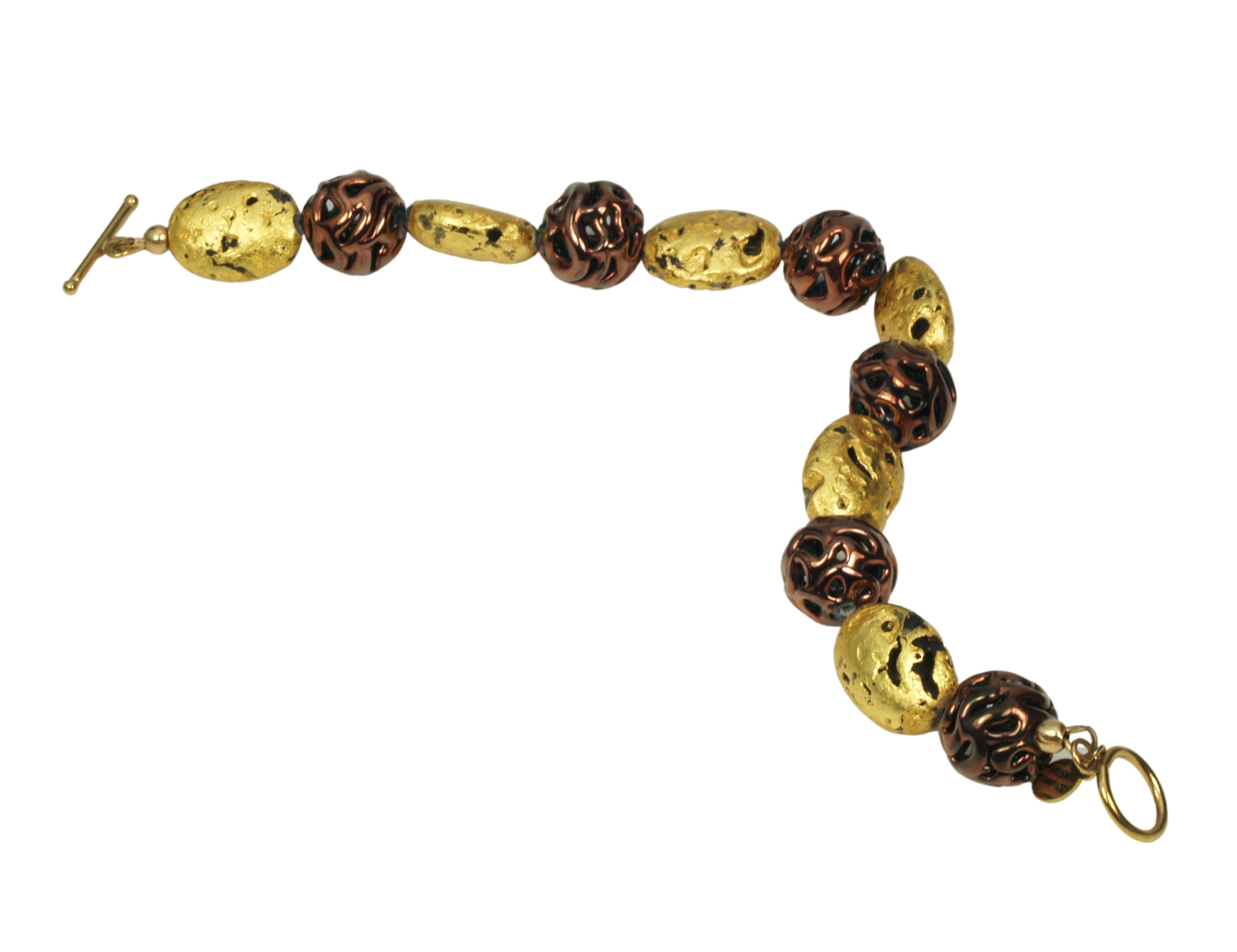Chocolate Lace Bracelet