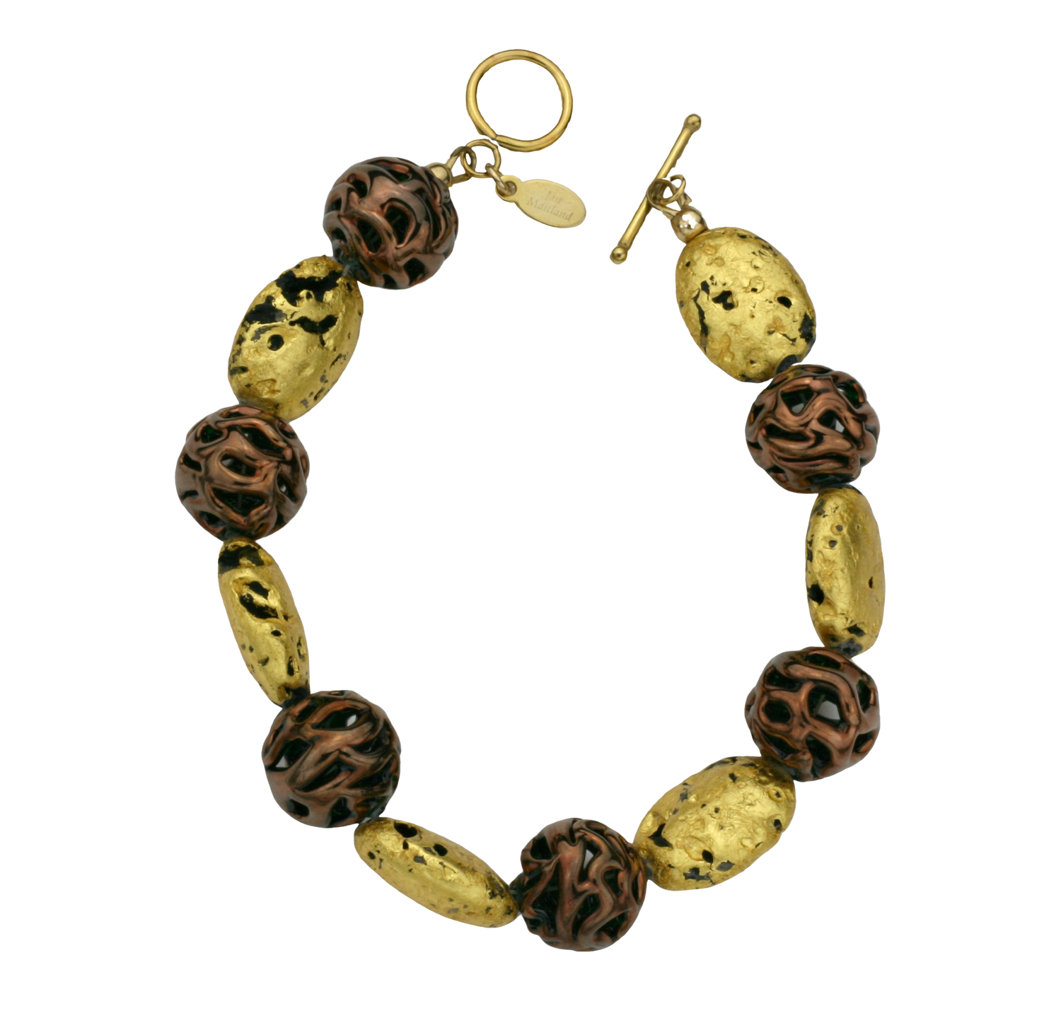 Chocolate Lace Bracelet