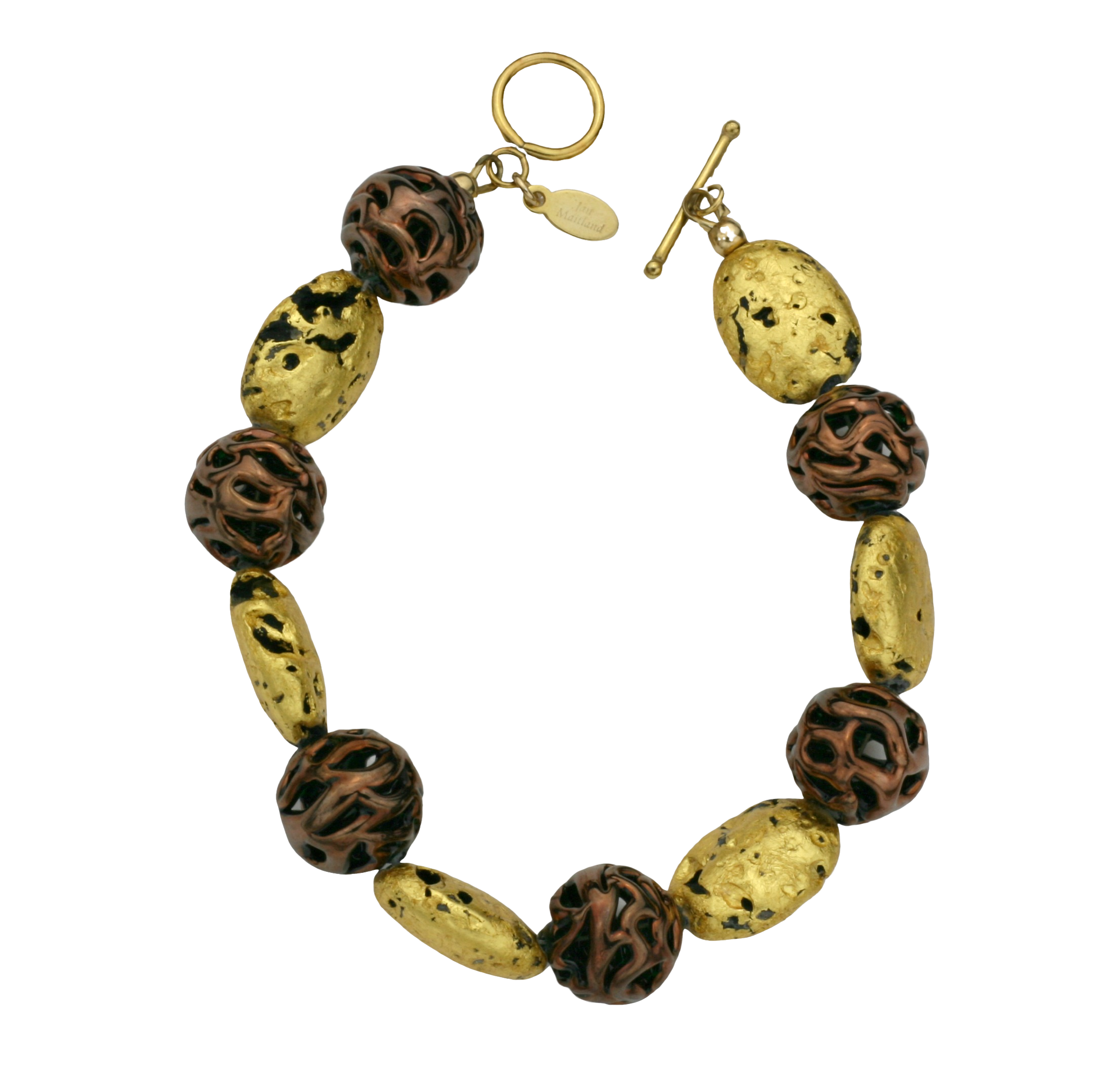 Chocolate Lace Bracelet