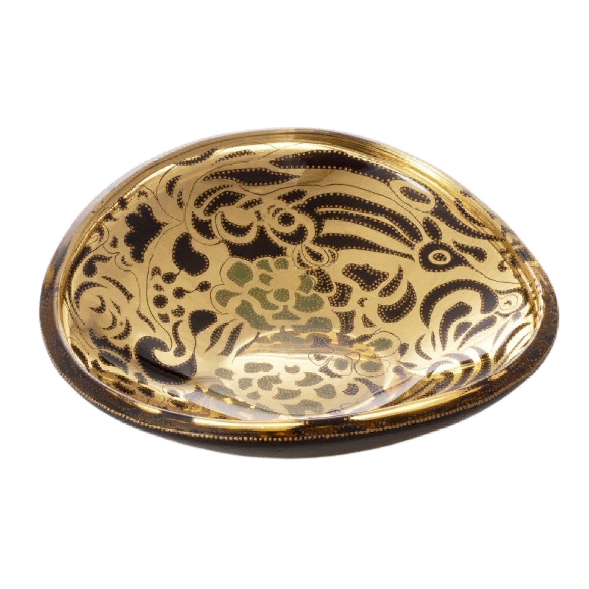 "French Bouquet" Glass Bowl