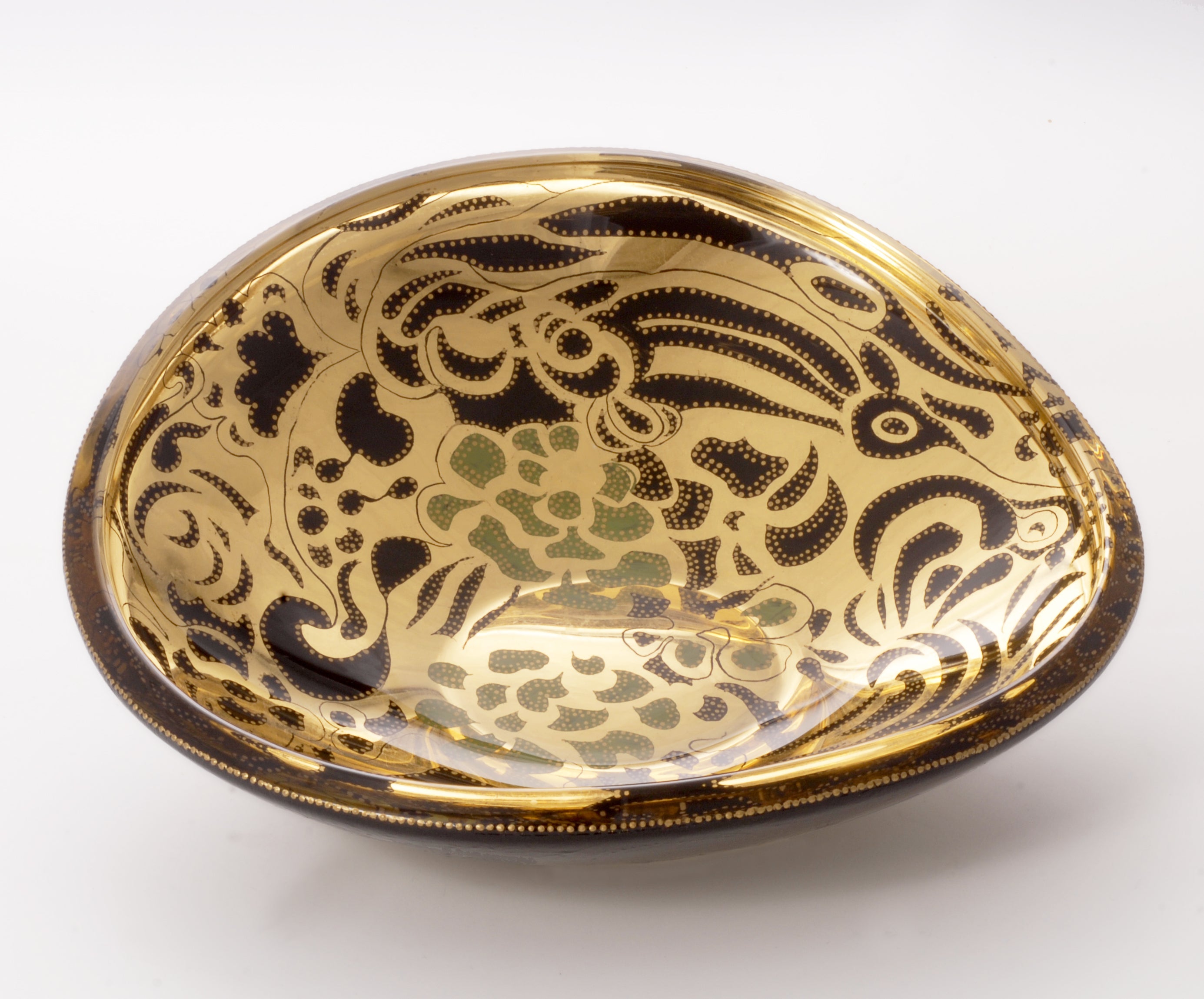 "French Bouquet" Glass Bowl