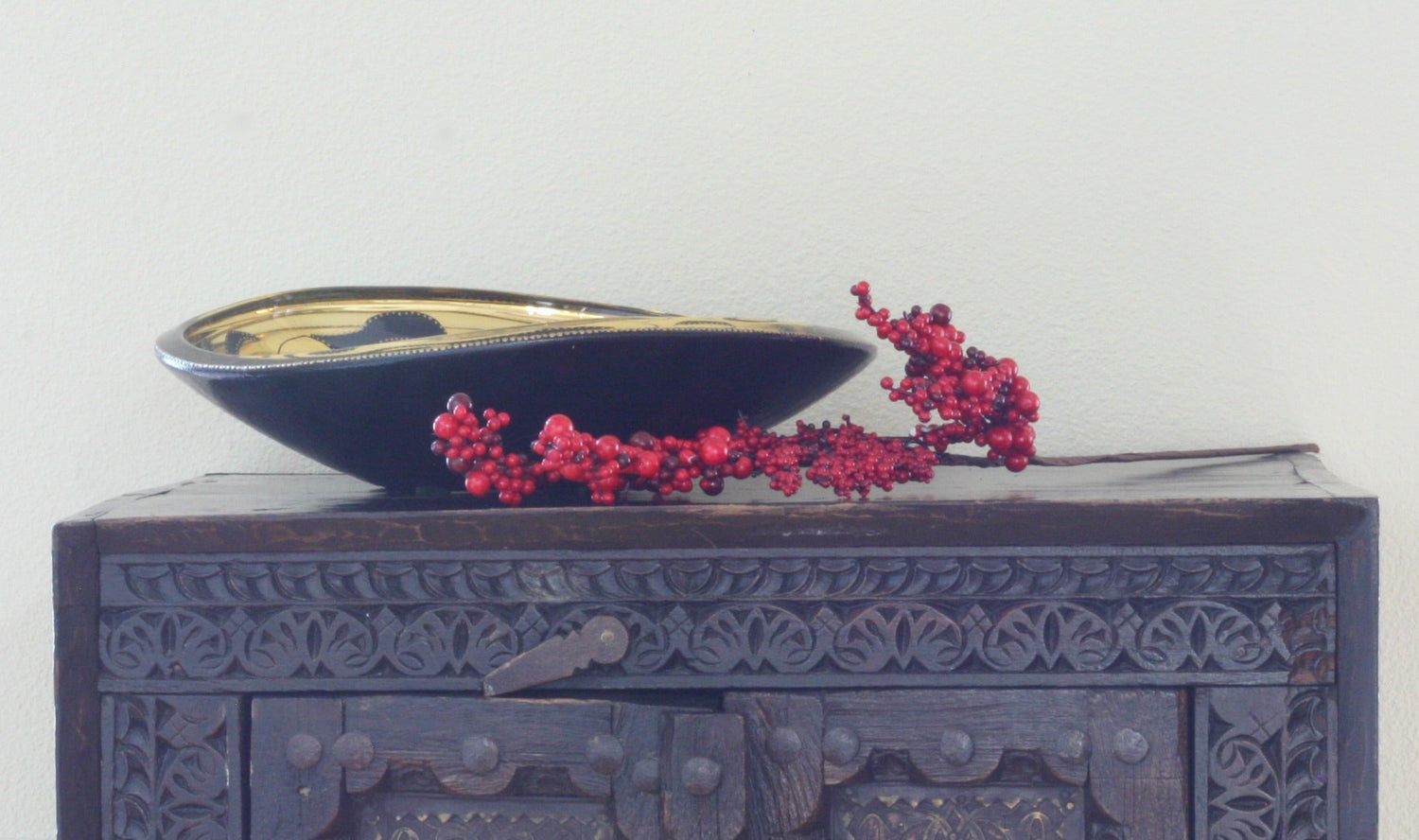 "French Bouquet" Glass Bowl