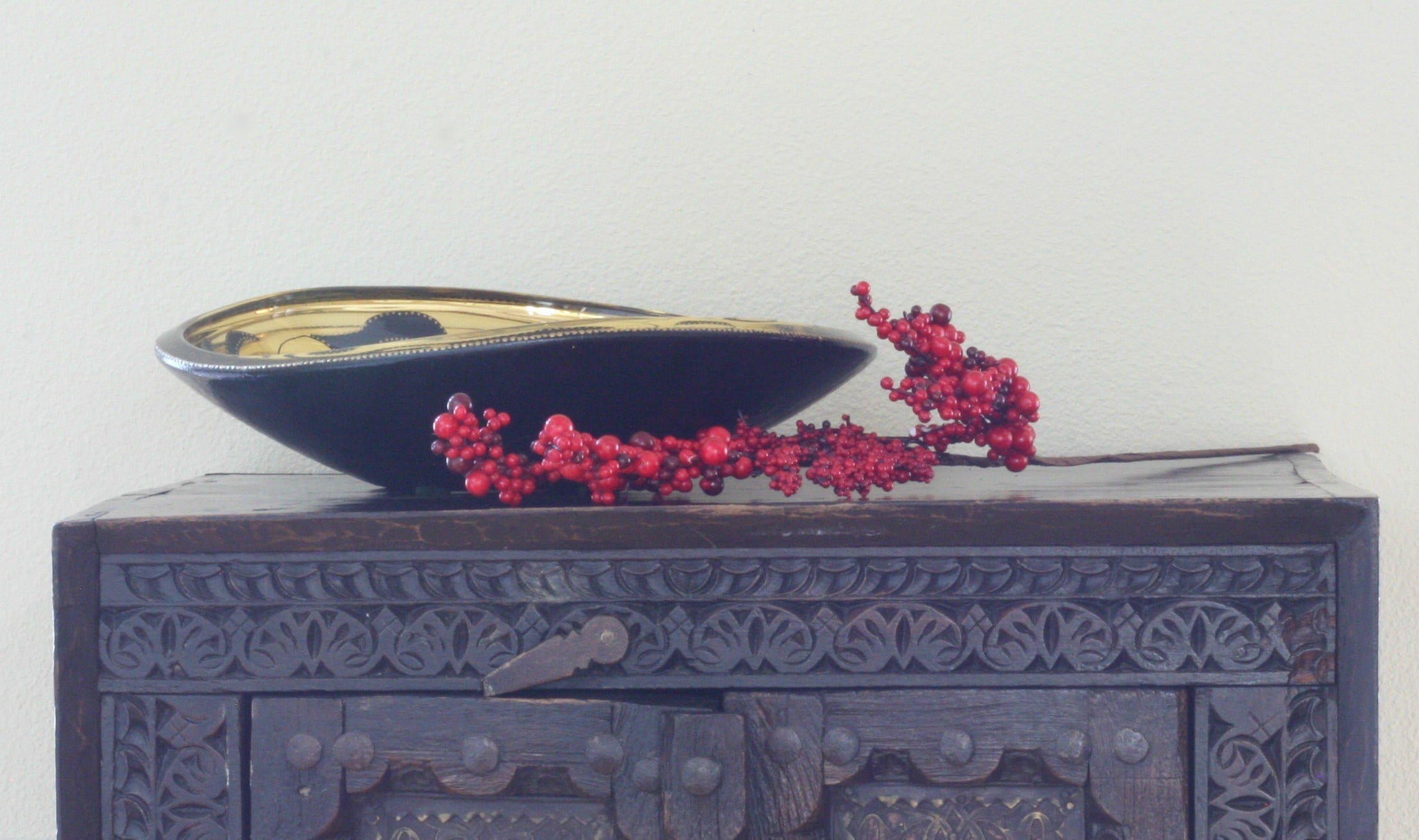 "French Bouquet" Glass Bowl