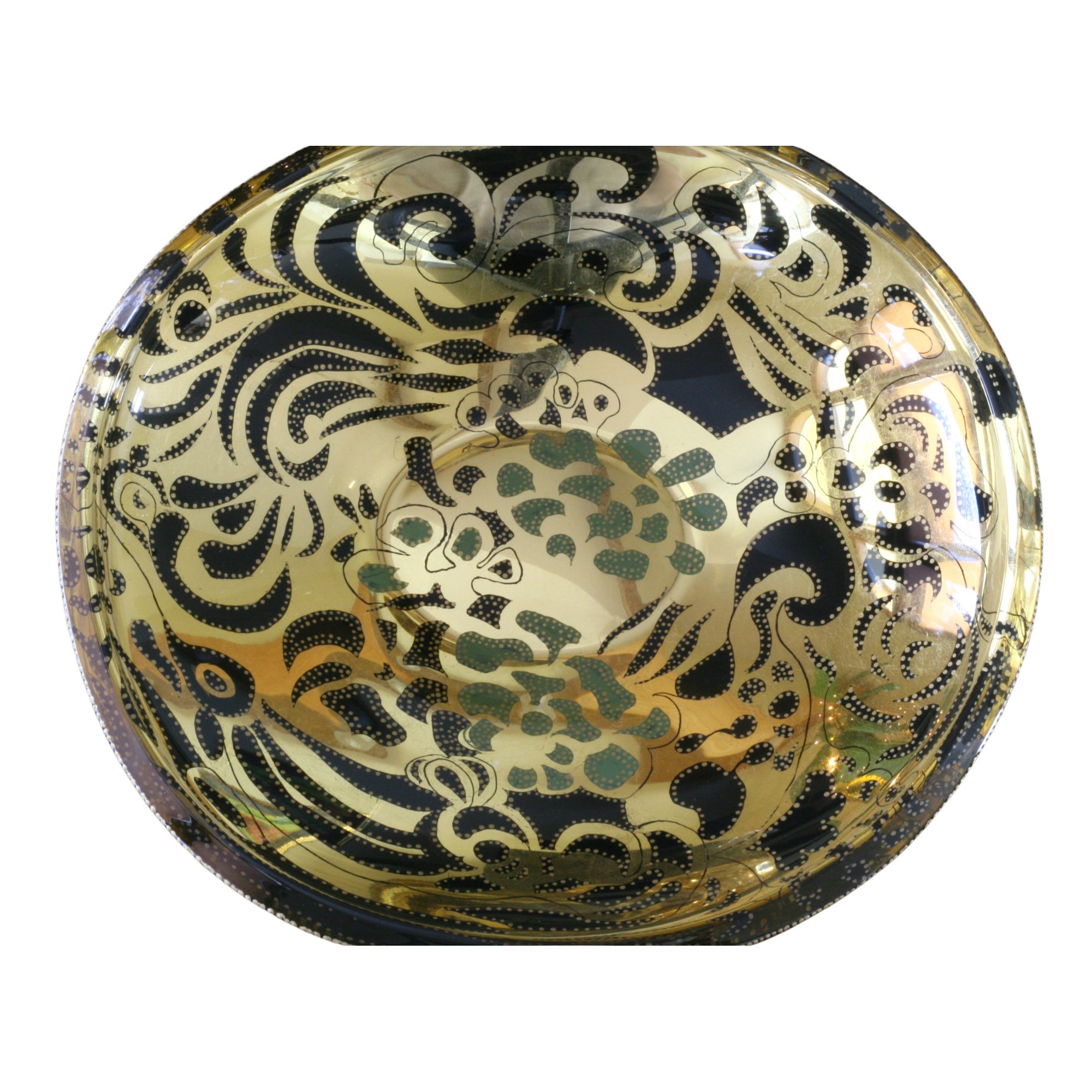 "French Bouquet" Glass Bowl