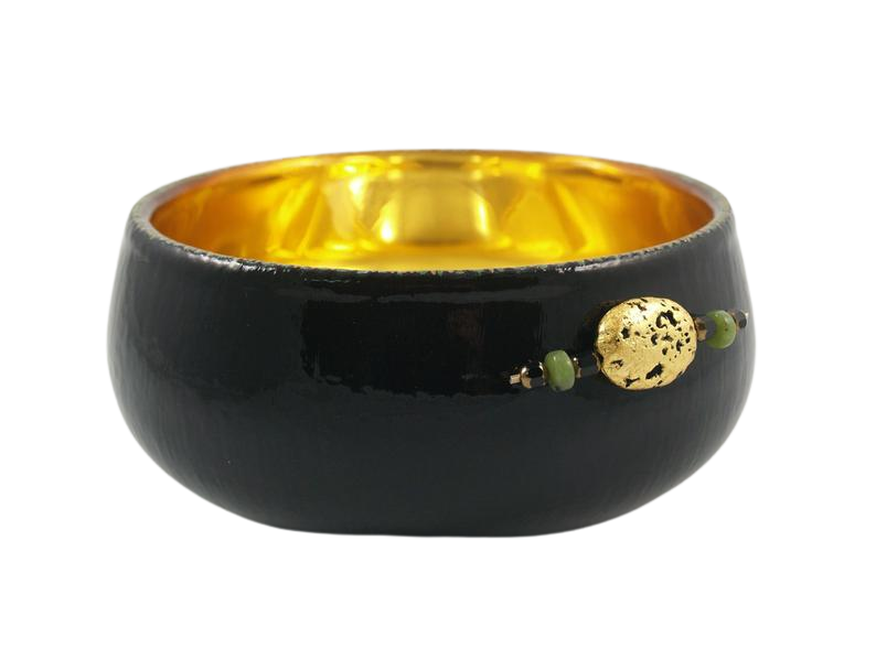 "Jeweled" Glass Bowl