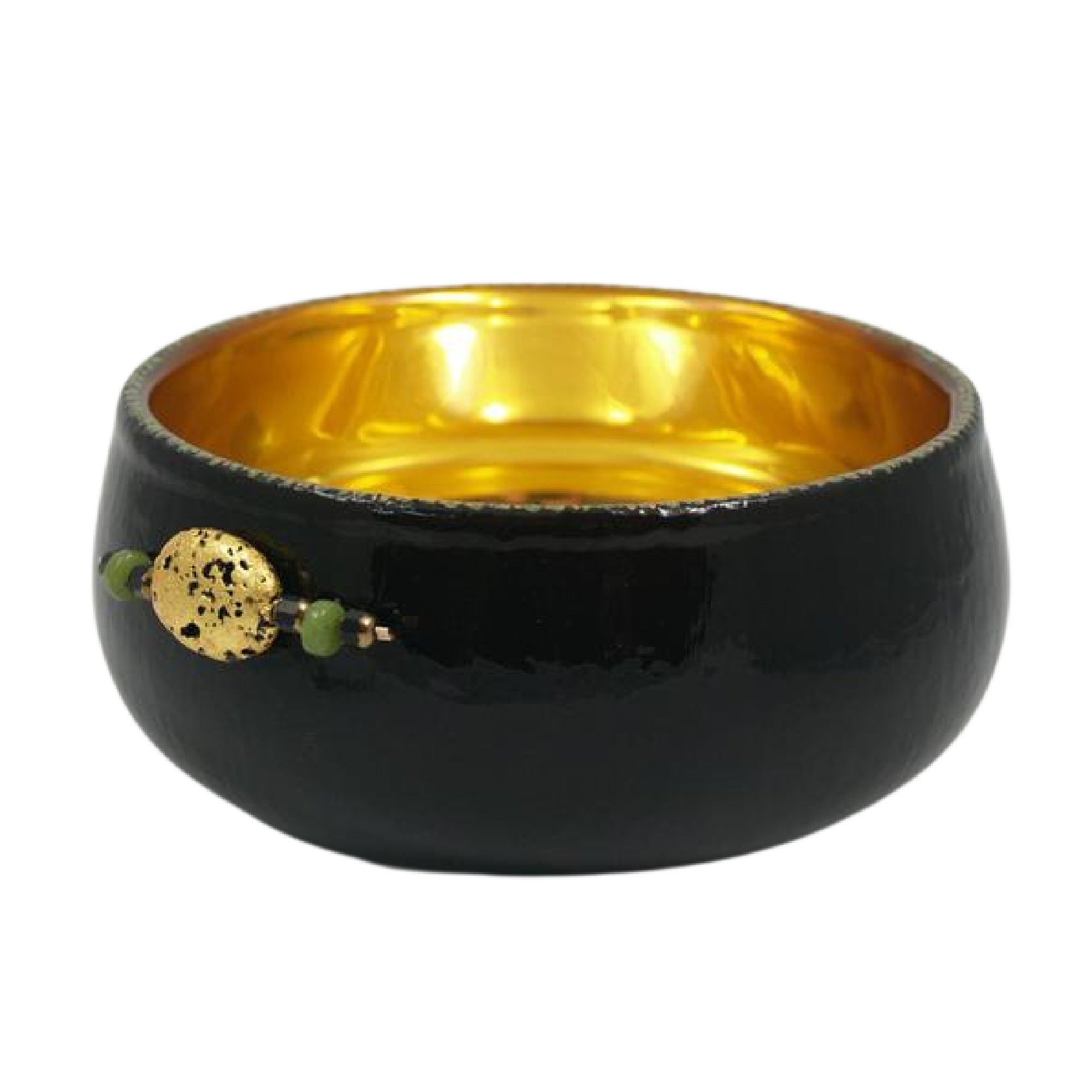 "Jeweled" Glass Bowl