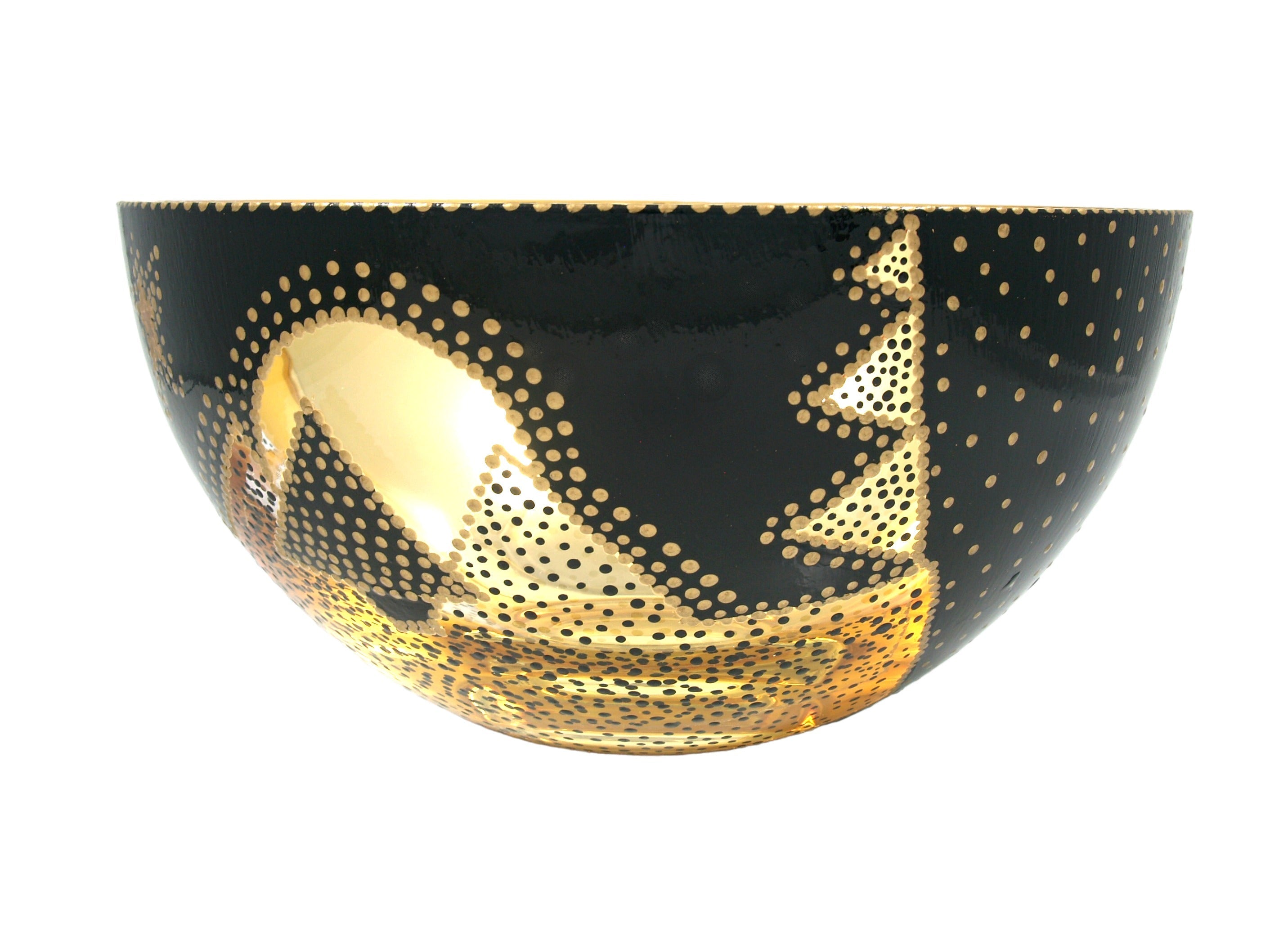 "Landscape Silhouette" Glass Bowl