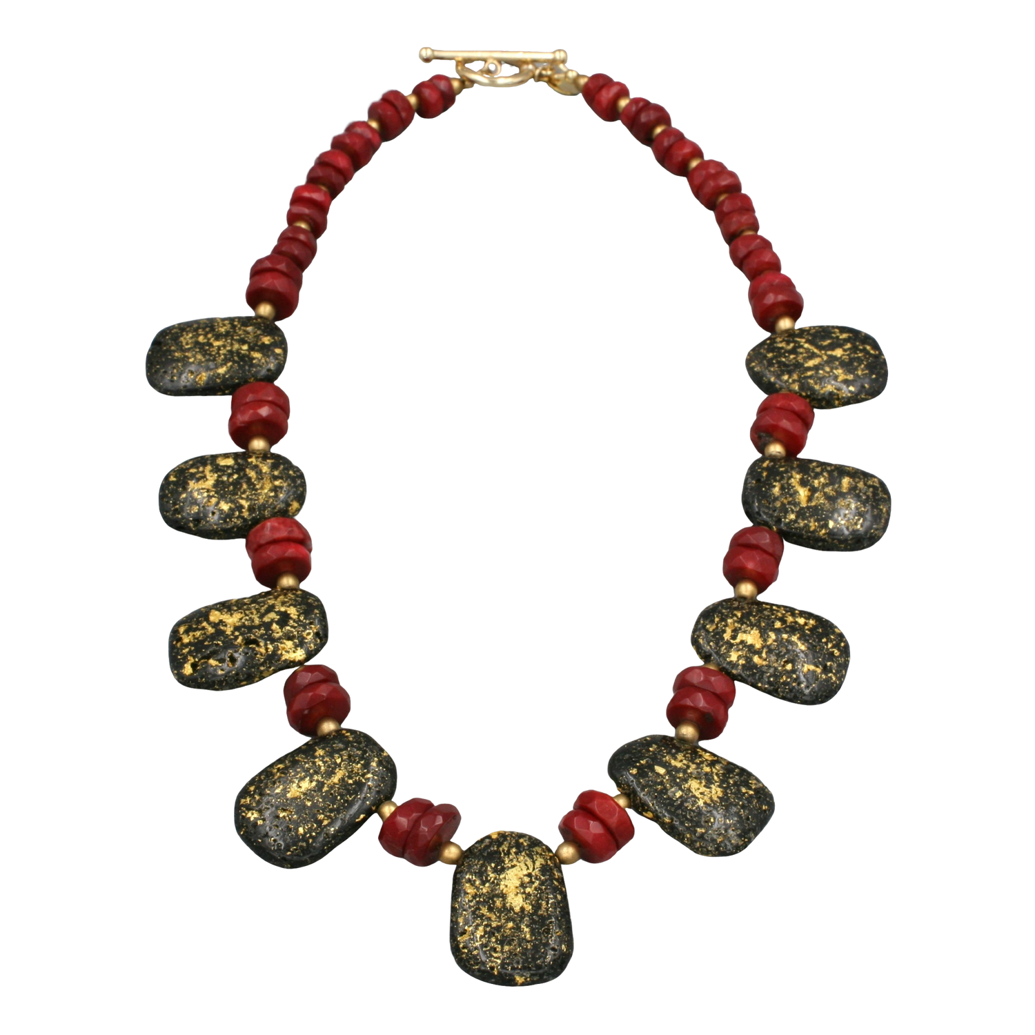 Rhapsody in Red Necklace