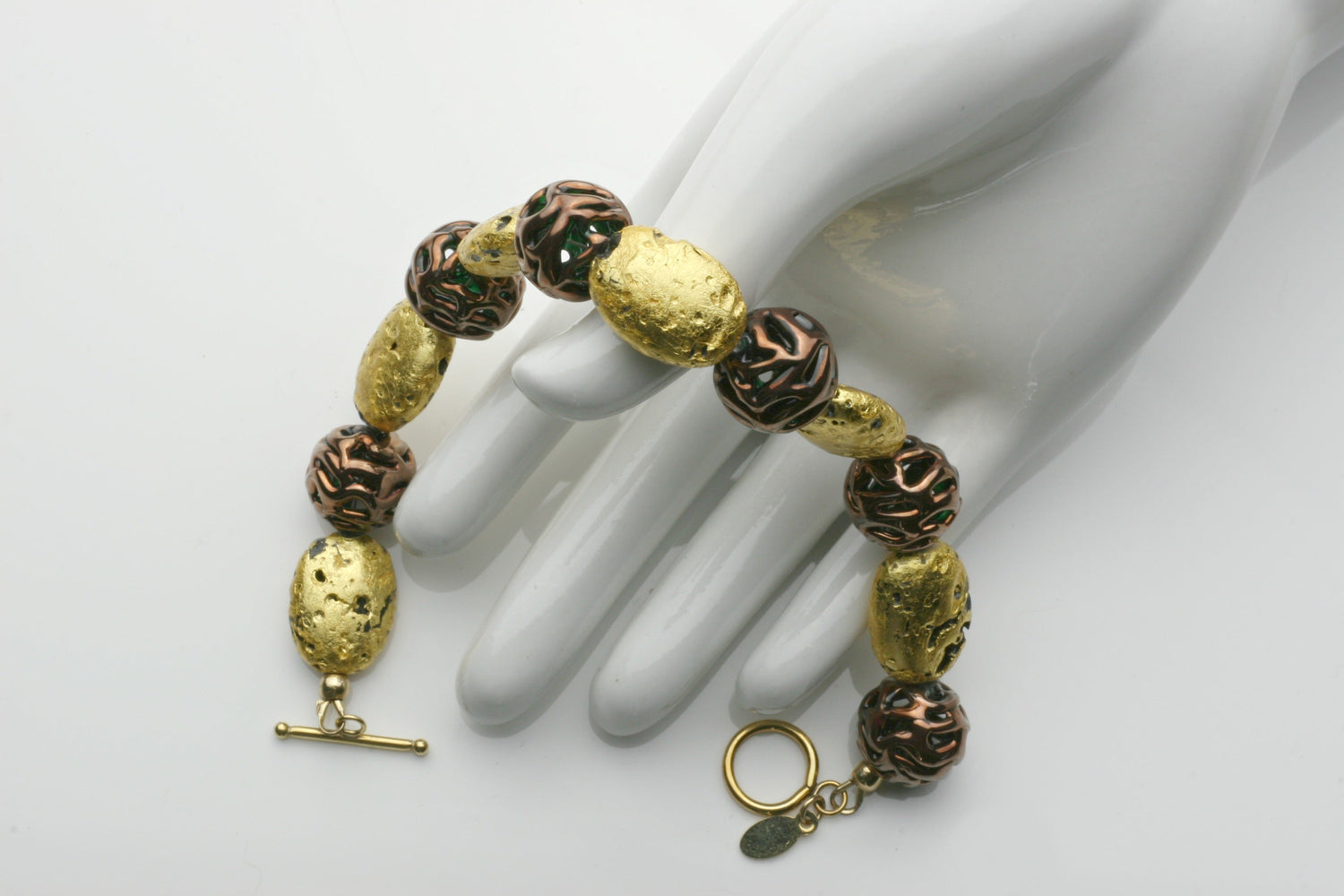 Chocolate Lace Bracelet