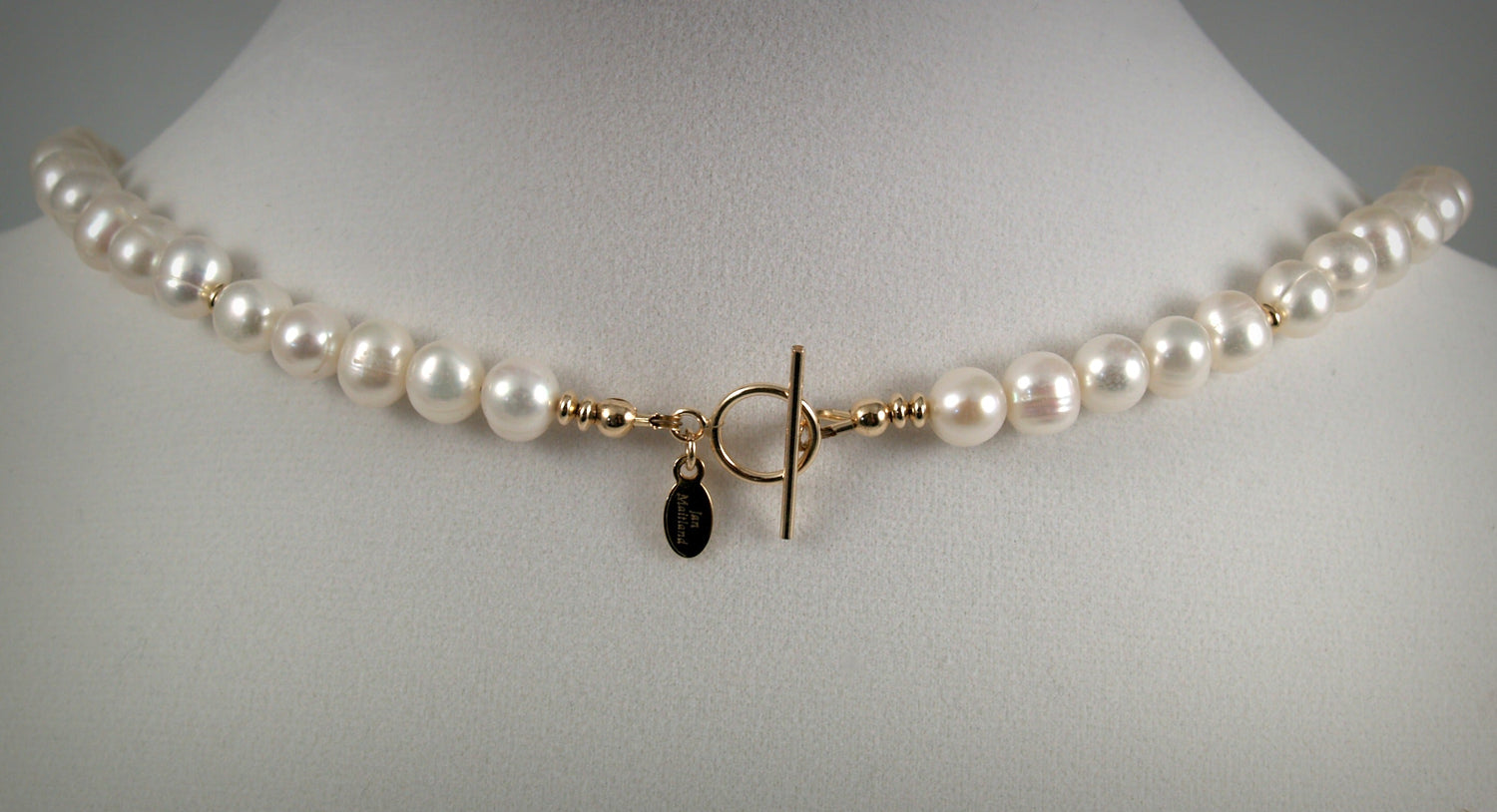 I Do - Pearl and Gold Necklace