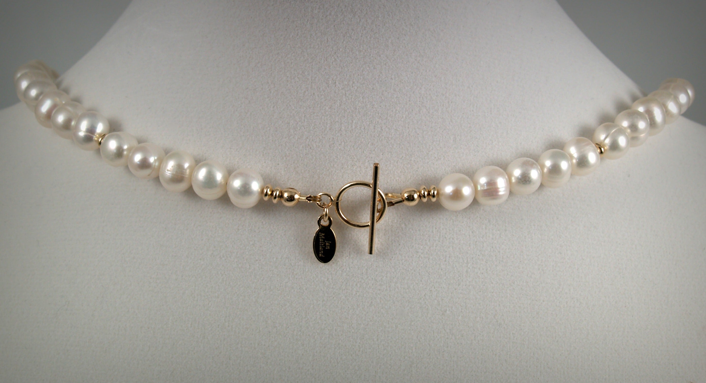 I Do - Pearl and Gold Necklace