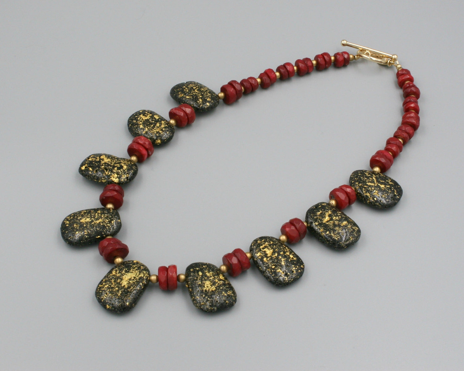 Rhapsody in Red Necklace