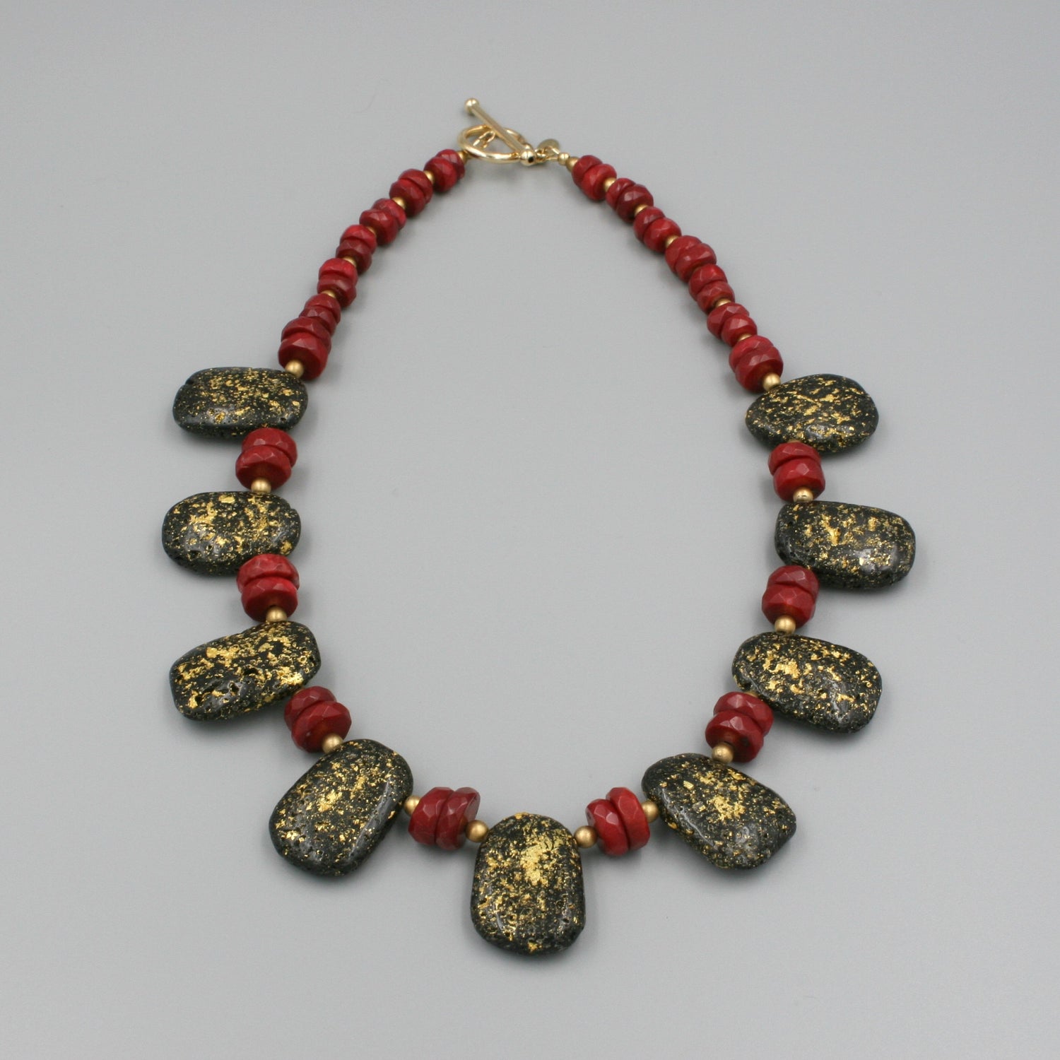 Rhapsody in Red Necklace