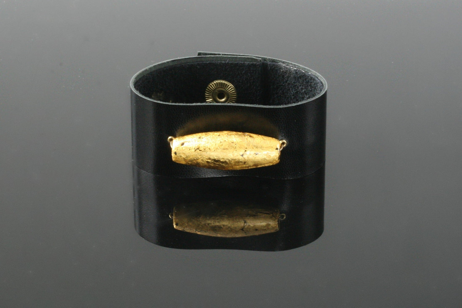 Good Luck Glow -Leather Cuff Bracelet