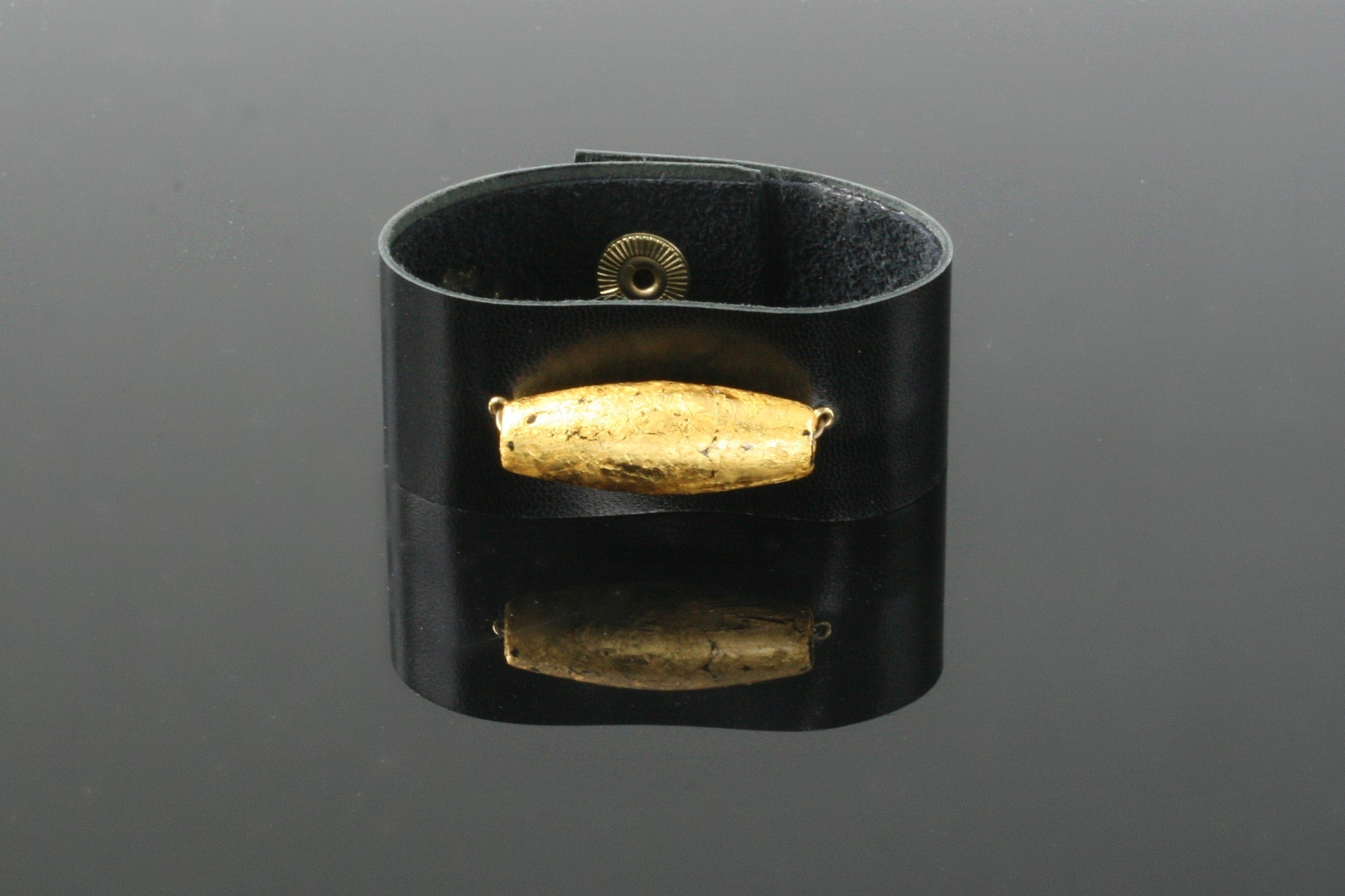 Good Luck Glow -Leather Cuff Bracelet