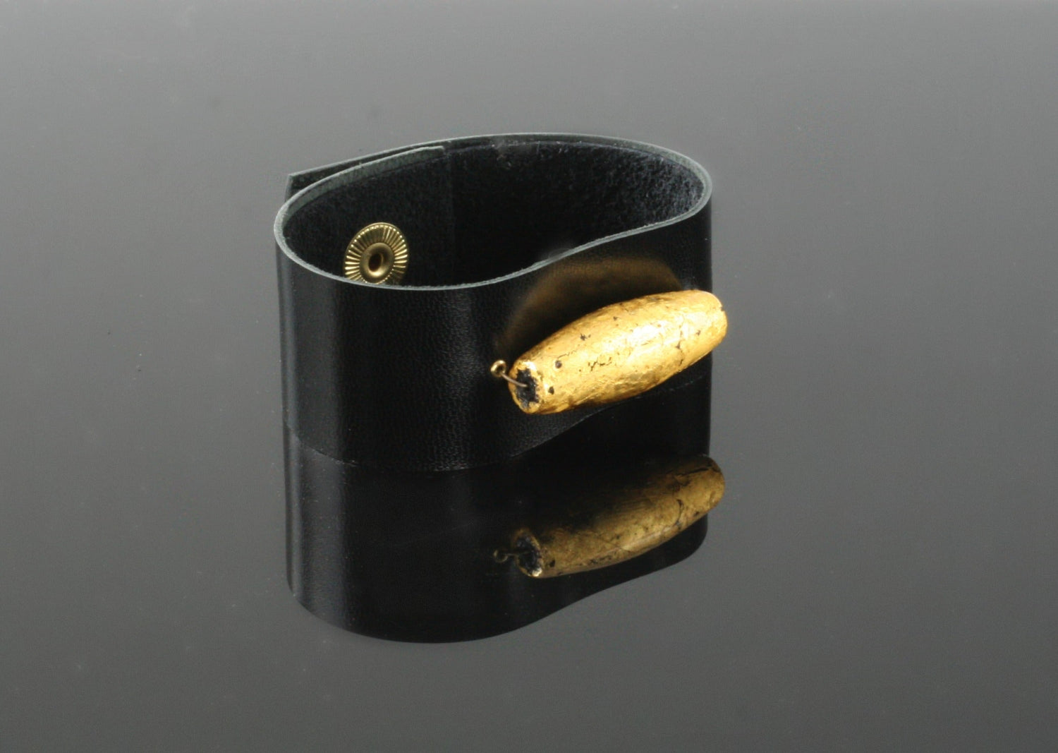 Good Luck Glow -Leather Cuff Bracelet
