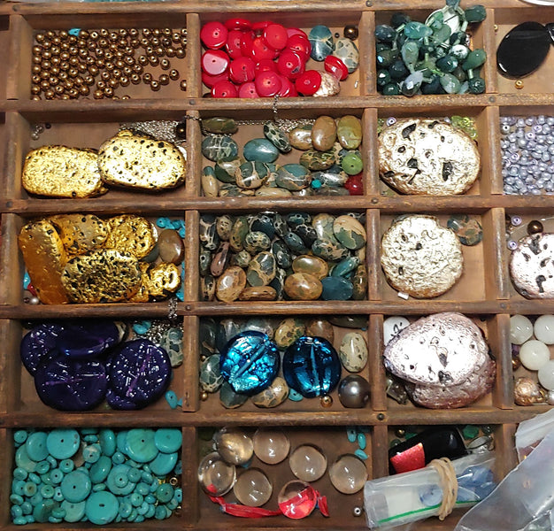 Organizing Legos and Beads –