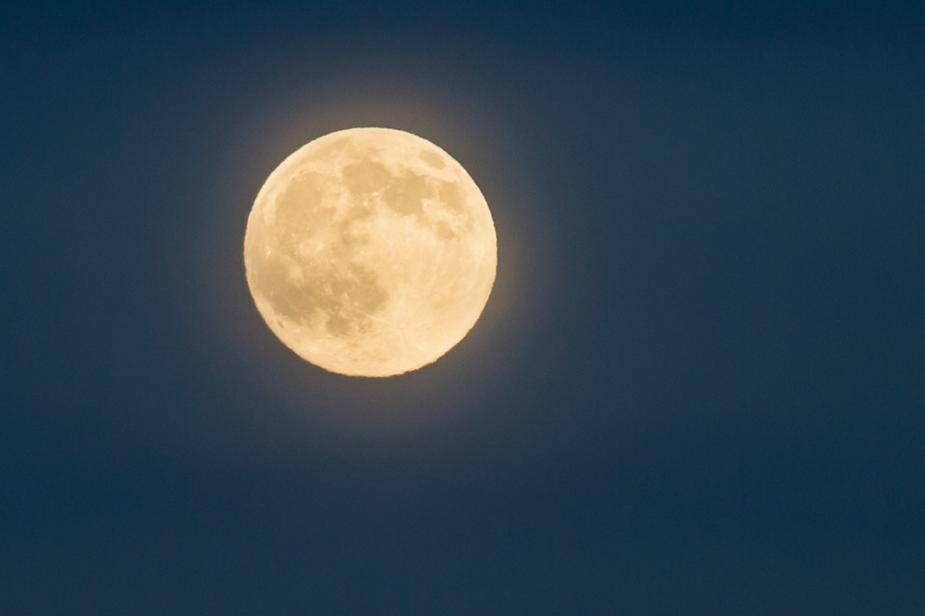 The Full Moon, Always A Vision to Behold . . .