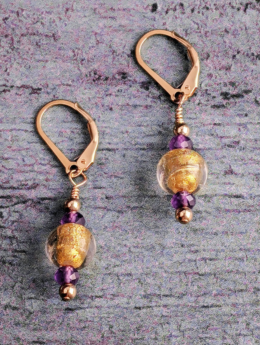 Amethyst Allure Earrings