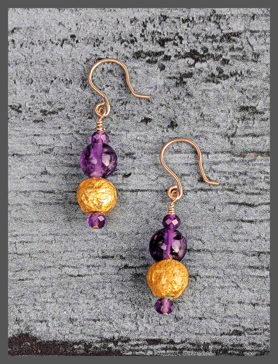 Amethyst Glow Earrings