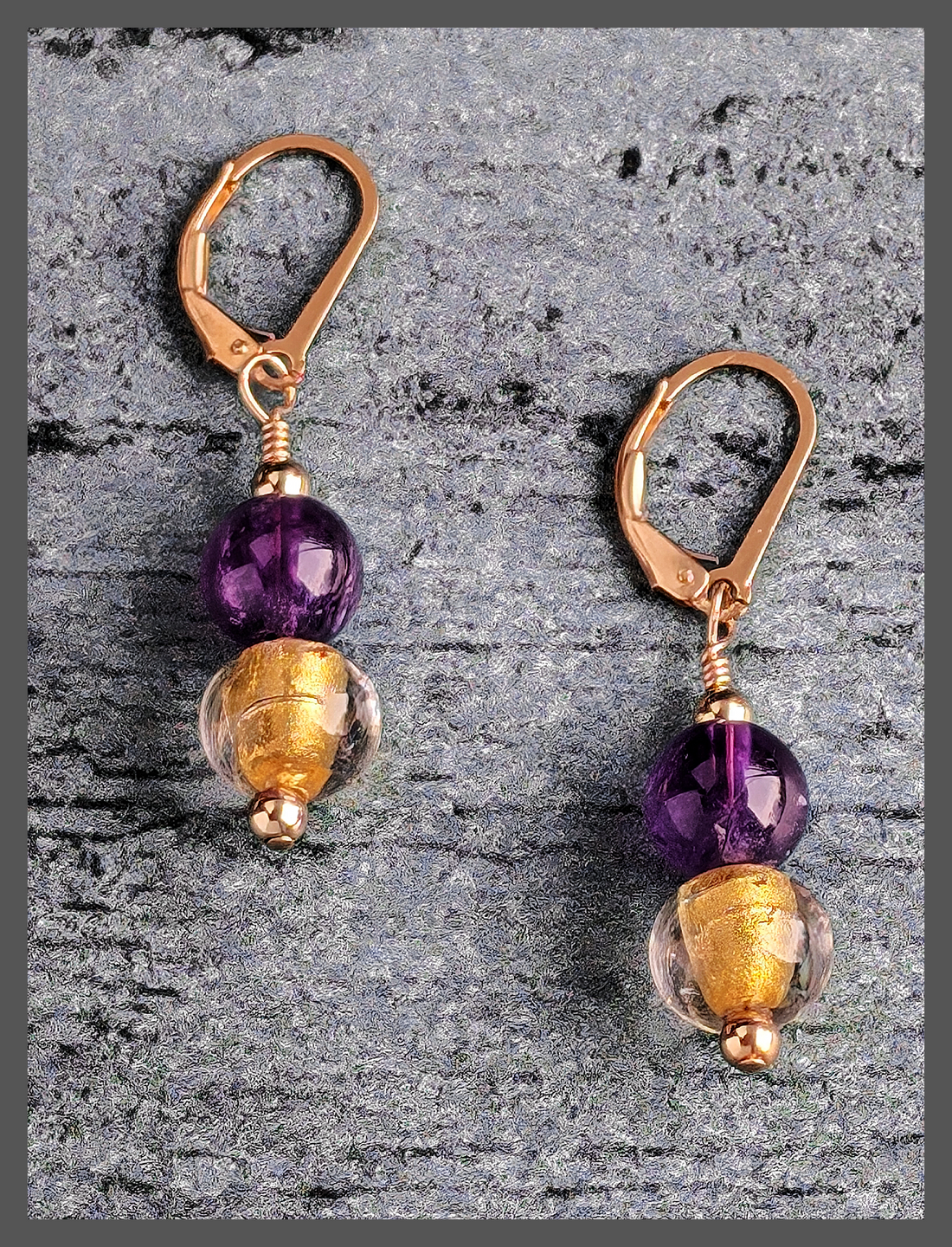 Amethyst Magic Earrings