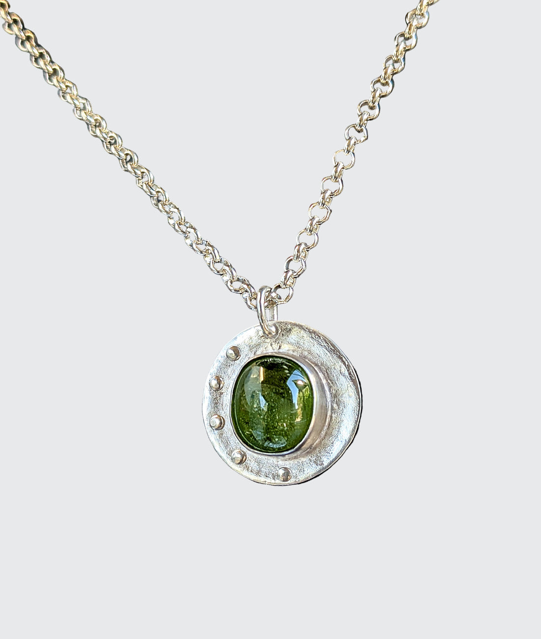 Cosmic Peridot Necklace
