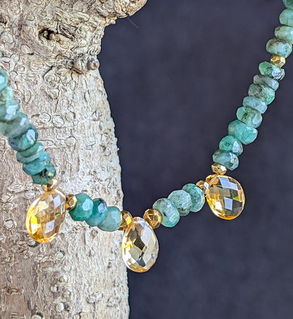 Emerald Elegance Necklace