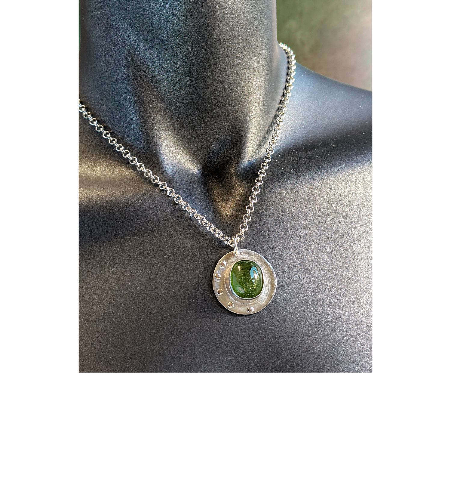 Cosmic Peridot Necklace