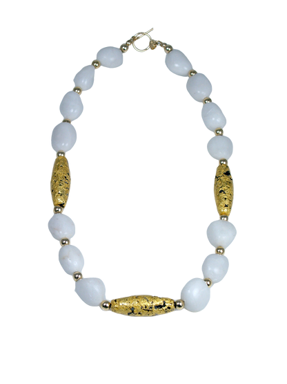 Elegance in White Necklace