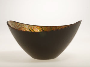 "Garden Fern" Glass Bowl