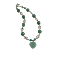 Load image into Gallery viewer, Jade Heart Necklace
