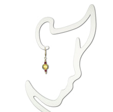 Load image into Gallery viewer, &quot;Ruby and Ice&quot; Earrings