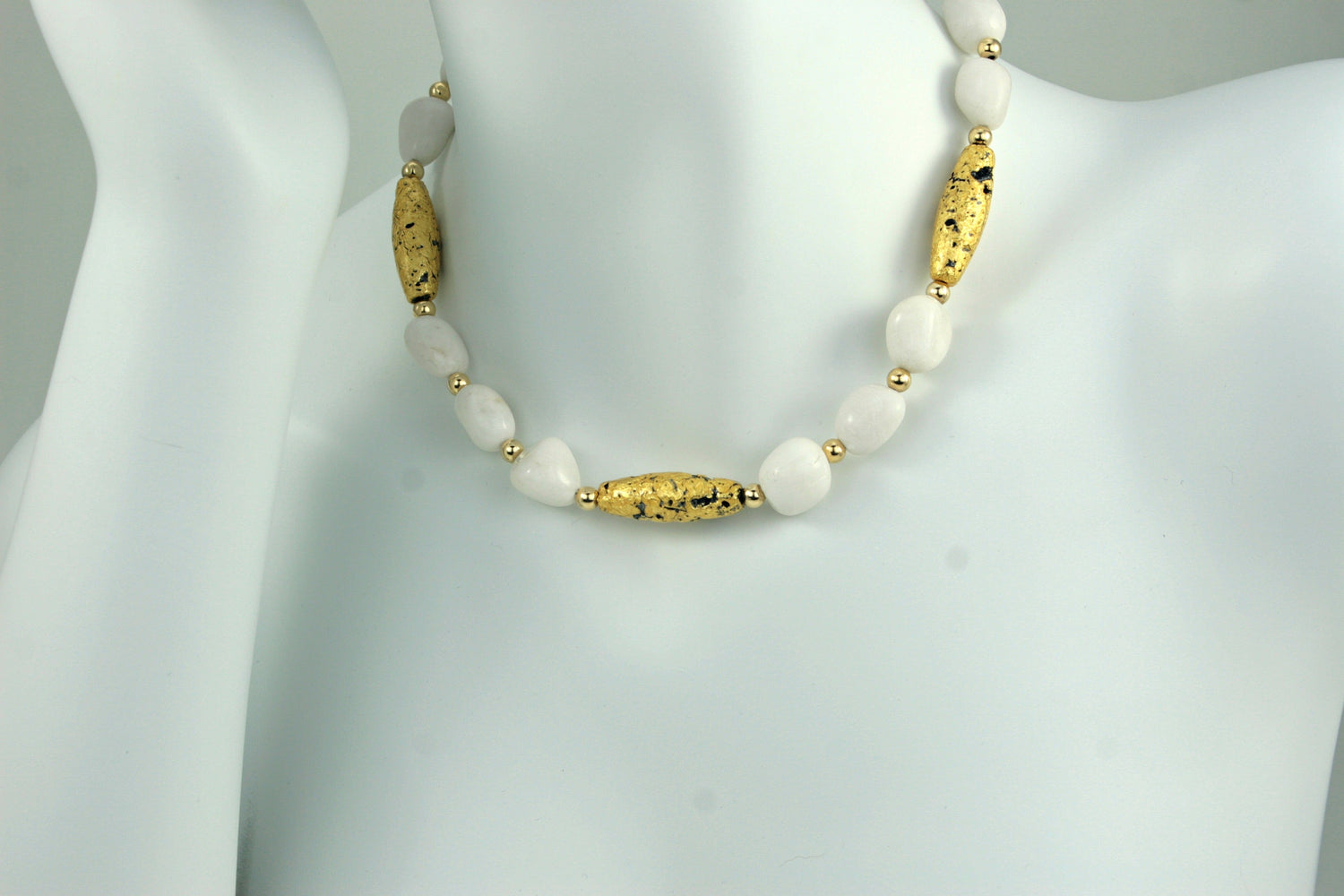 Elegance in White Necklace