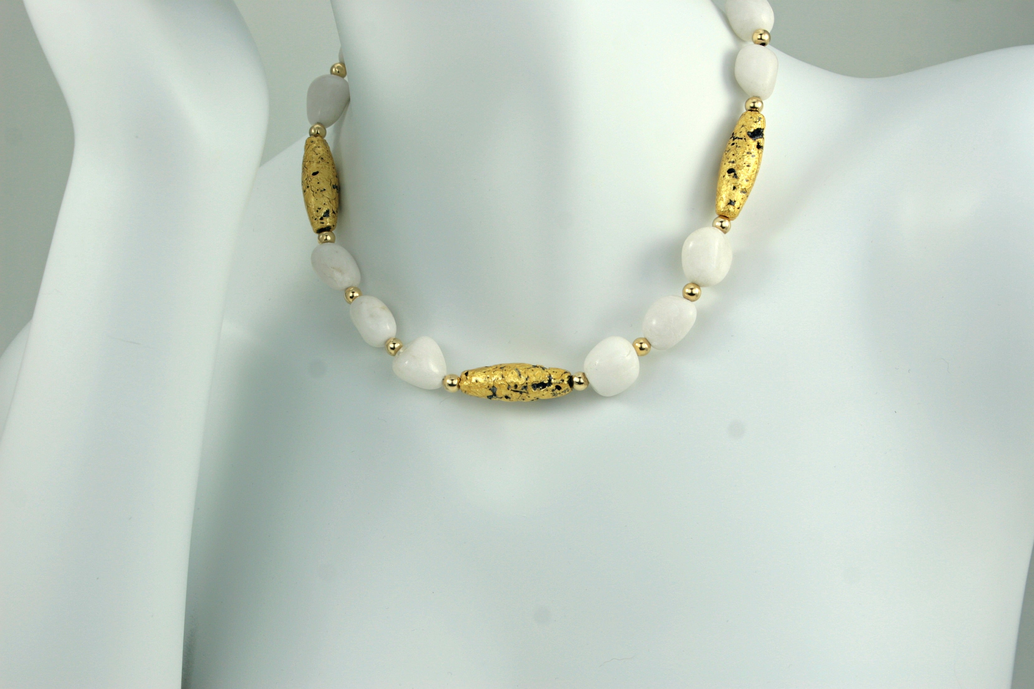 Elegance in White Necklace