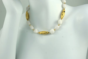 Elegance in White Necklace